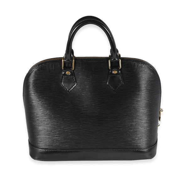 Louis Vuitton Handbags - Louis Vuitton Black Epi Alma PM